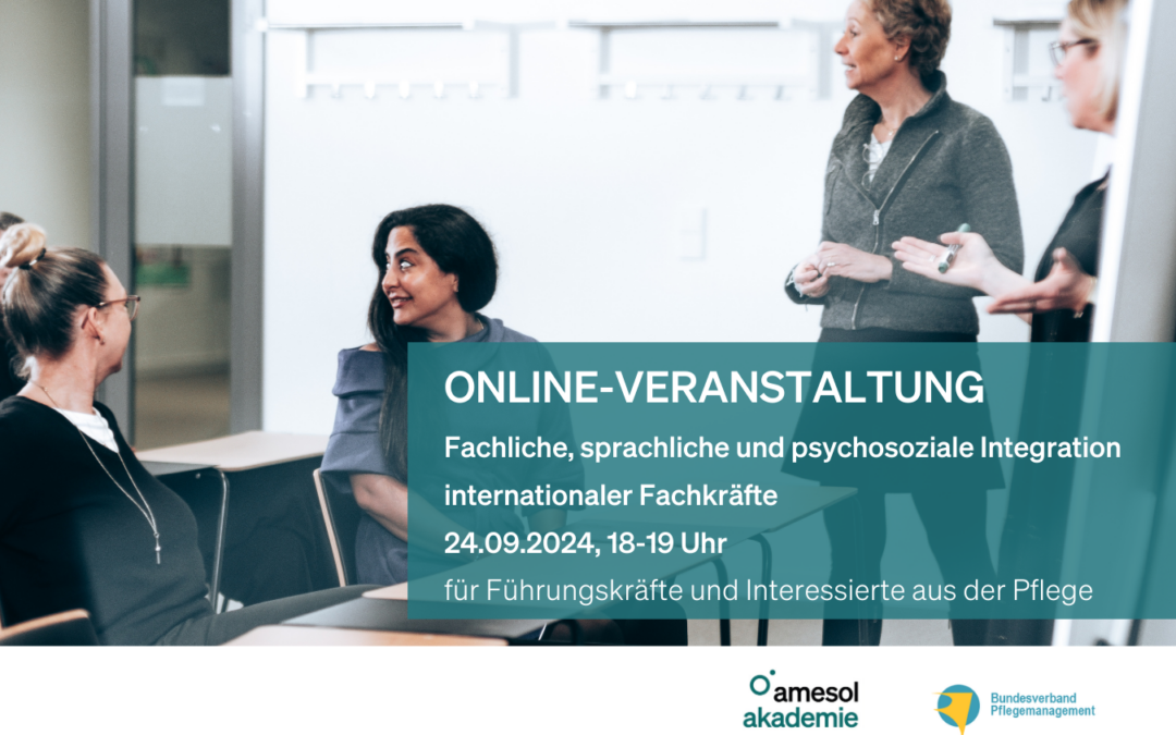 Online mit dem Bundesverband Pflegemanagement