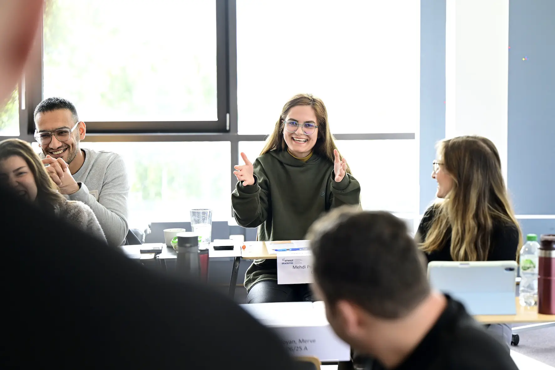 Teilnehmerinnen im Amesol BAMS Sprachkurs