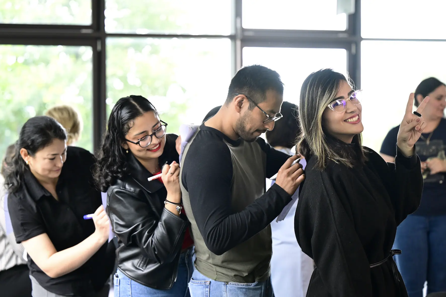 Teilnehmerinnen im Amesol BAMS Sprachkurs